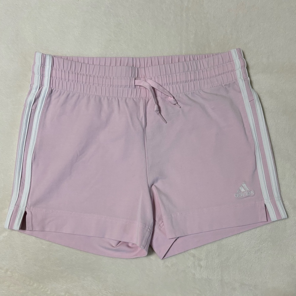Pink women’s adidas shorts